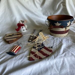 Shabby - Chic Patriotic Decorations